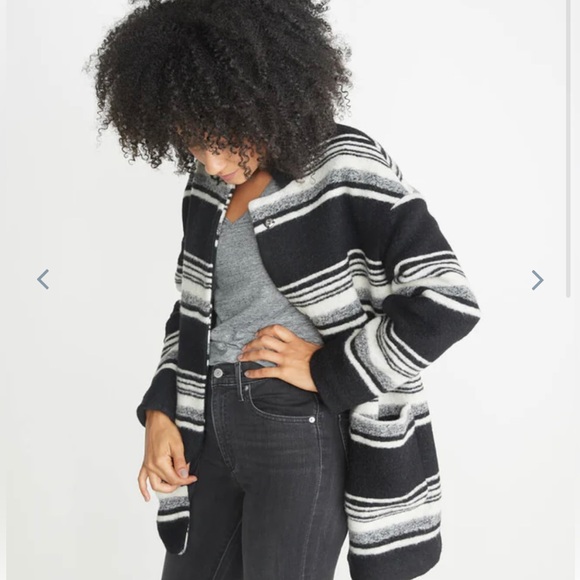 Marine Layer Wool Cocoon Coat - Picture 2 of 9